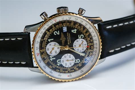 breitling old navitimer gold|breitling navitimer 1 41mm v7f.